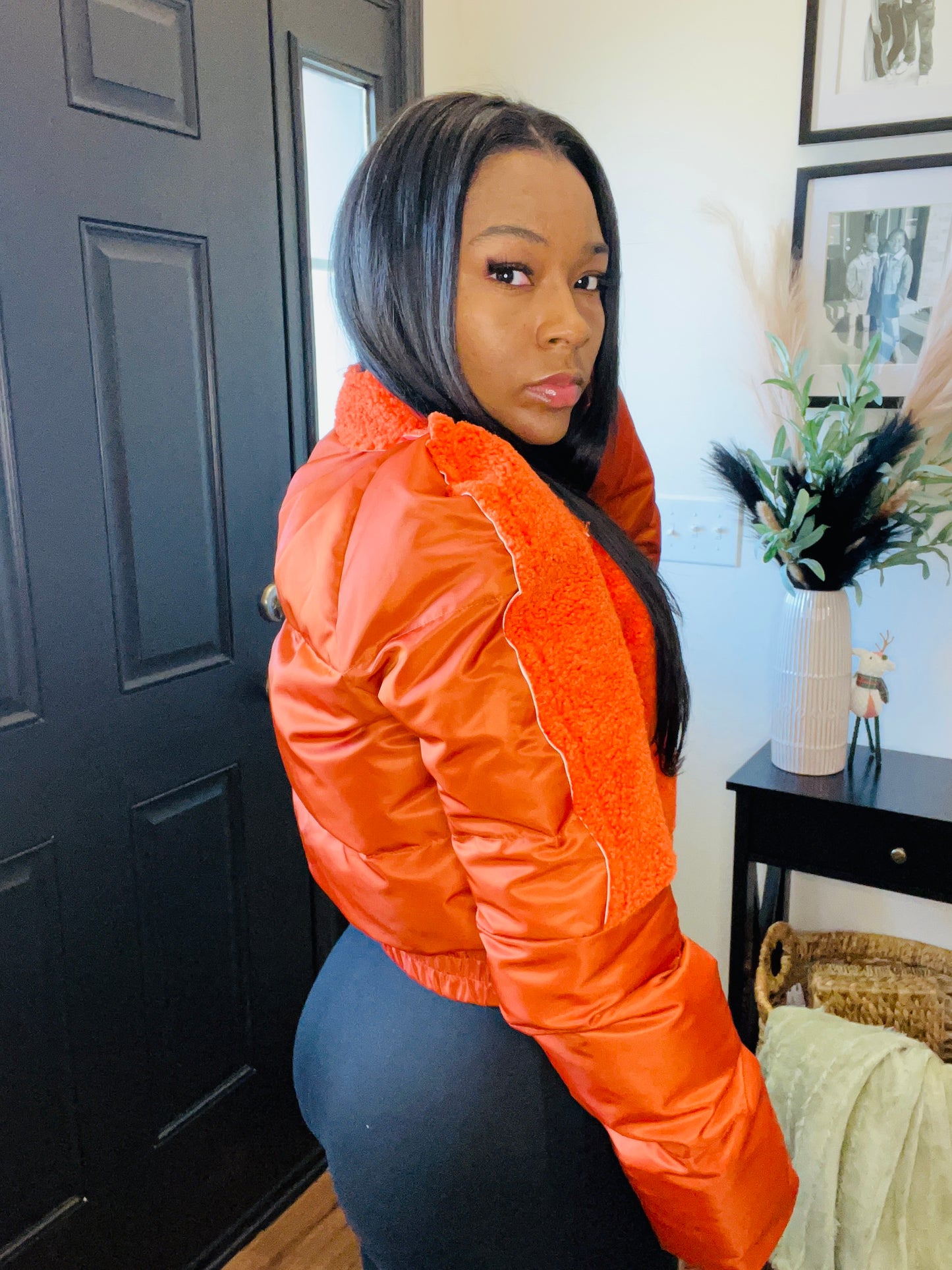 Orange Crop Puffer